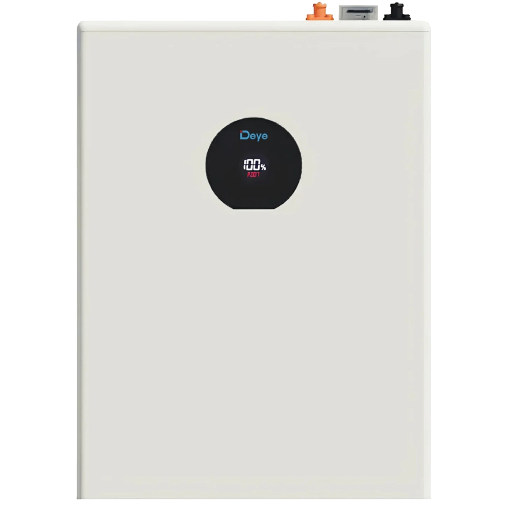 Deye SE-F5 Pro-C — LFP-акумулятор 5.12 кВтг (51.2 В / 100 Аг, LV)